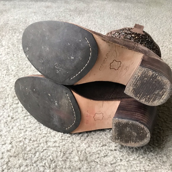 Coralblue ankle boots Sz8 bohemian bootie… - Picture 6 of 8